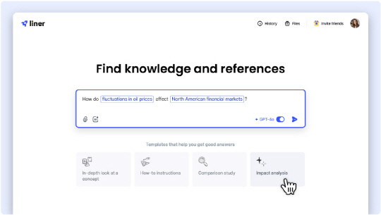 라이너 AI 워크스페이스 UI 이미지. 라이너 제공